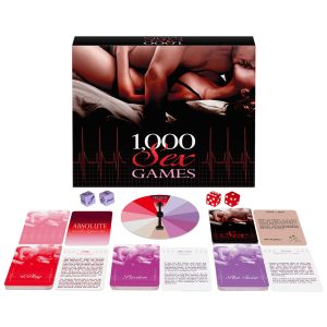 1000 Sex Games - Engelska - Blandade färger
