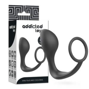 ADDICTED TOYS - ANALPLUGG & PENISRING SILIKON
