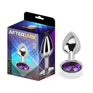 AfterDark - Purple Amethyst Buttplug - Small