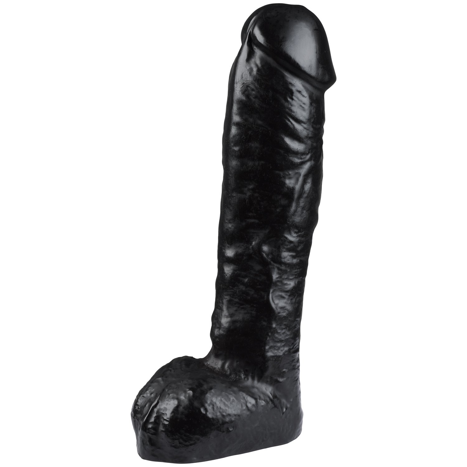 All Black Mister B Karsten Dildo 28 cm - Svart