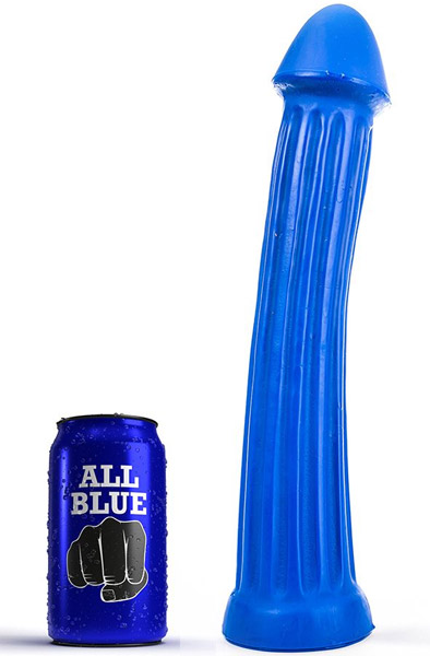 All Blue Dildo Devon Blue 31 cm Analdildo