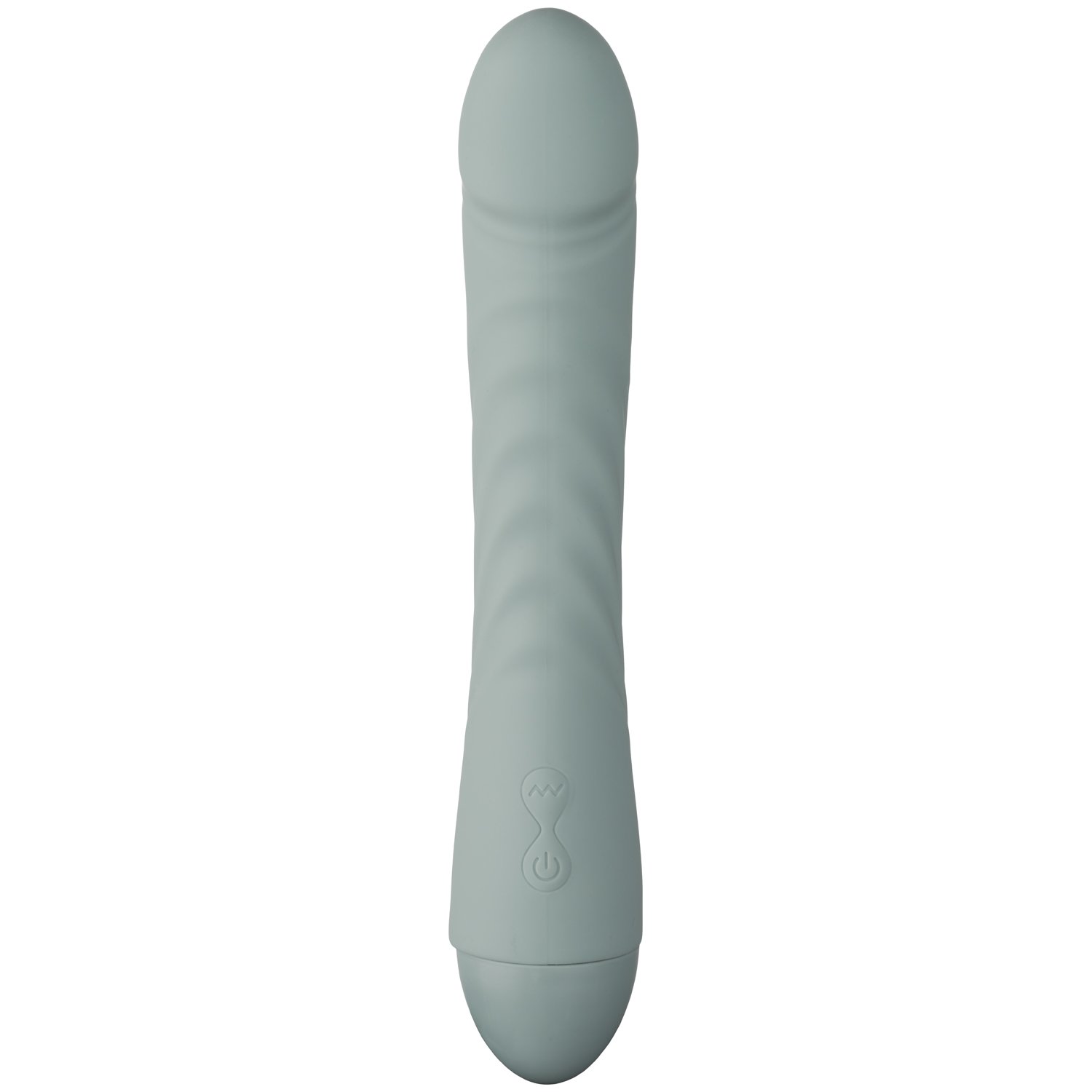 Amaysin Räfflad Dildovibrator 20 cm - Blå