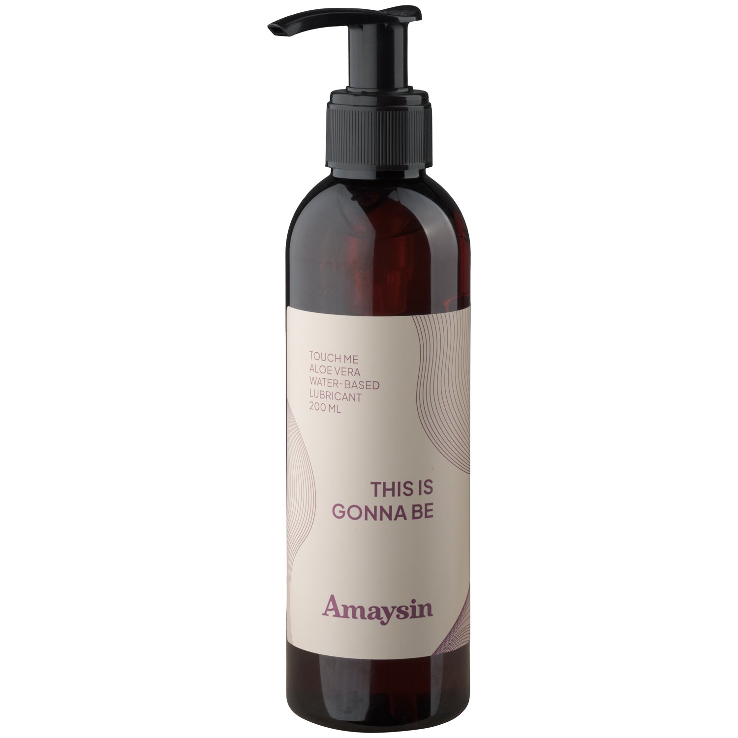 Amaysin Touch Me Aloe Vera Vattenbaserad Glidmedel 200 ml - Klar