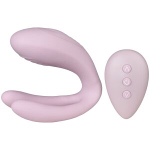 Amaysin Triple Couple’s Vibrator med Fjärrkontroll - Rosa