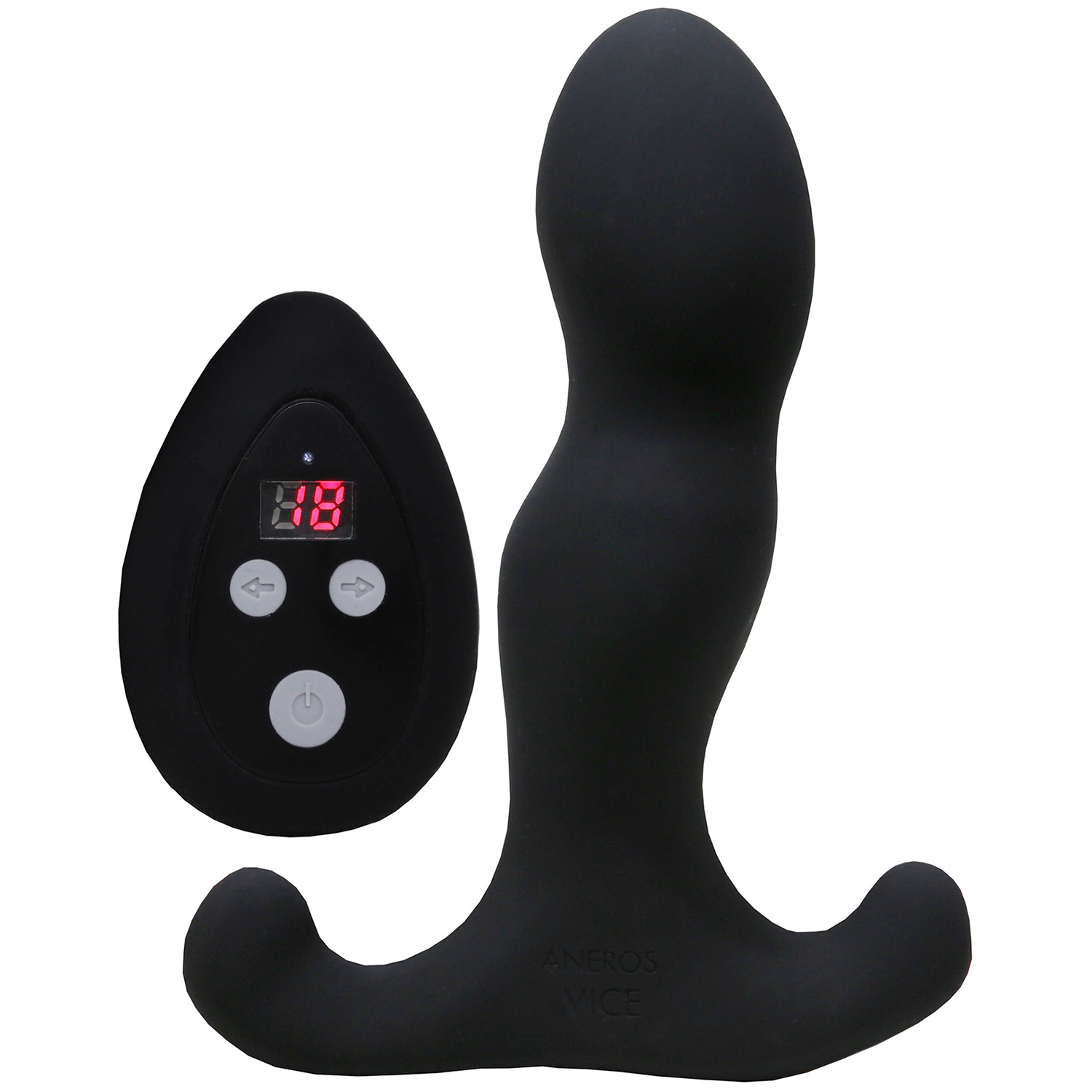 Aneros Vice 2 Fjärrstyrd Prostatastimulator 13 cm - Svart