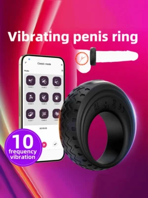 App-Controlled Vibrating Cock Ring