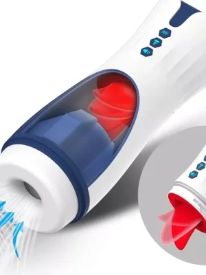 Automatic Masturbator Tongue Lick & Suck Automatisk Masturbator