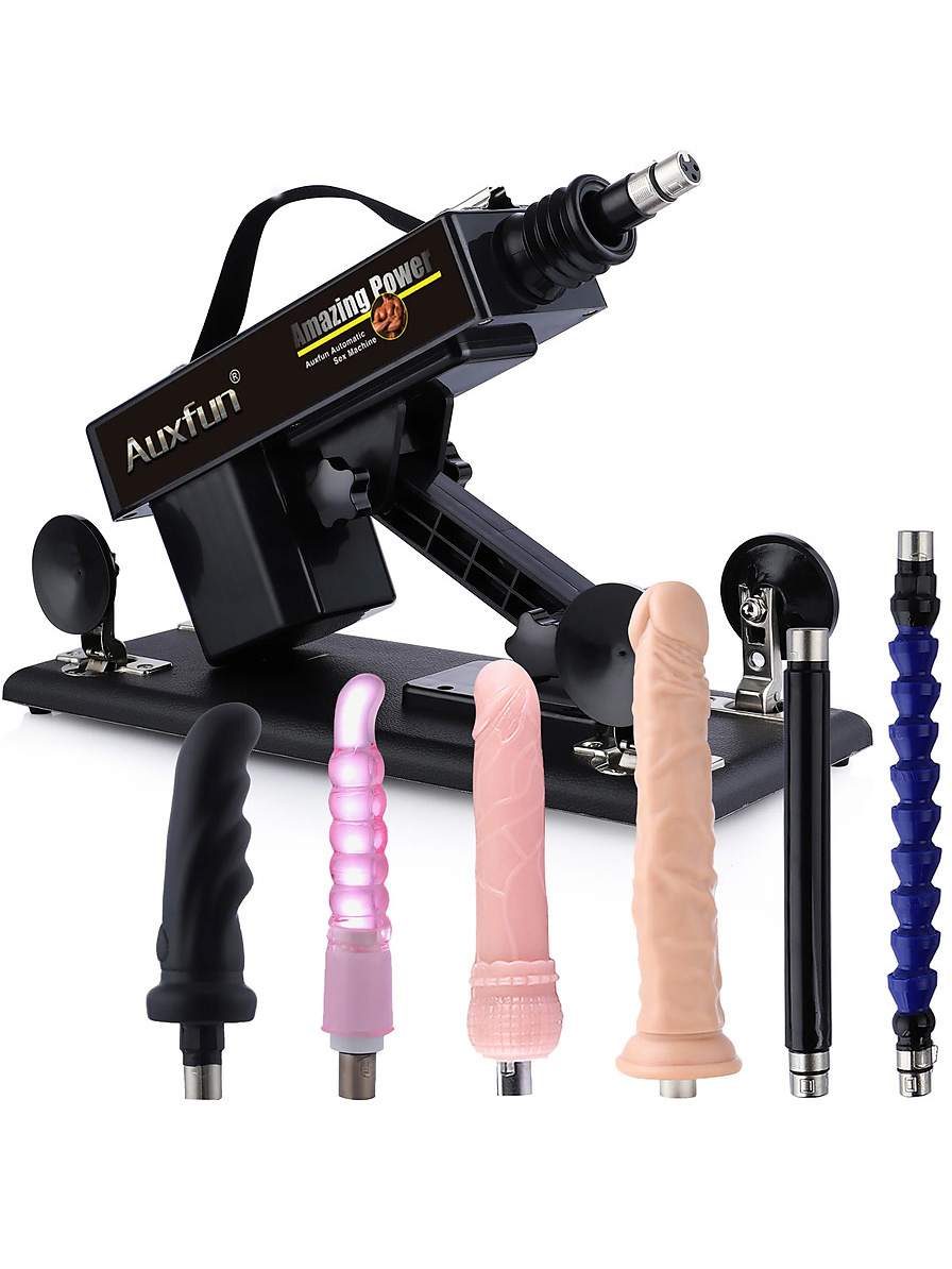 Auxfun: Basic 3XLR Sexmaskin med Mateo Set