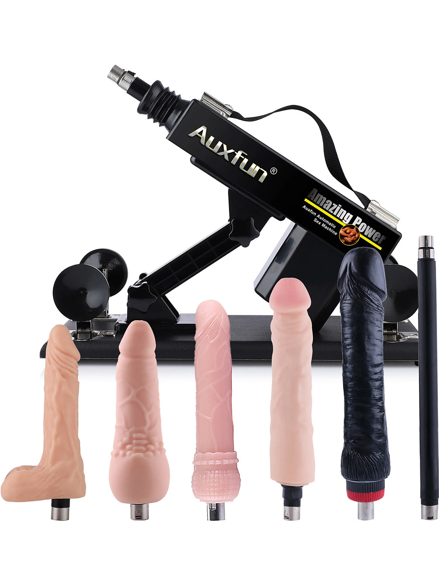 Auxfun: Basic 3XLR Sexmaskin med R-J Set