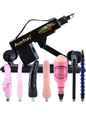 Auxfun: Basic 3XLR Sexmaskin med Romeo Set