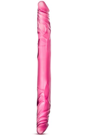 B Yours Double Dildo Pink 35 cm Dubbeldildo