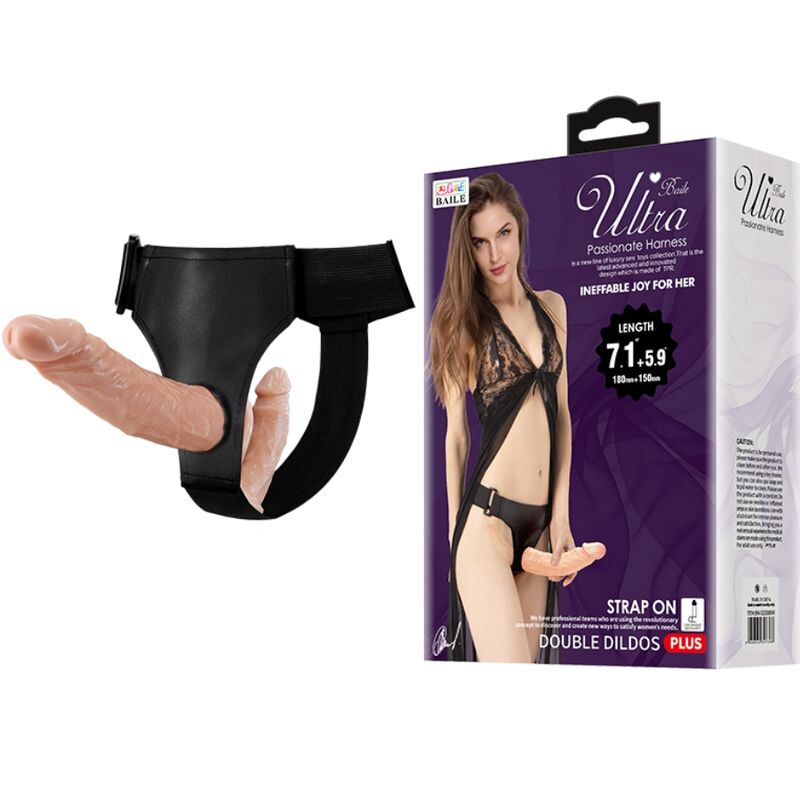 BAILE - ULTRA PASSIONATE HARNESS - DUBBELDILDO