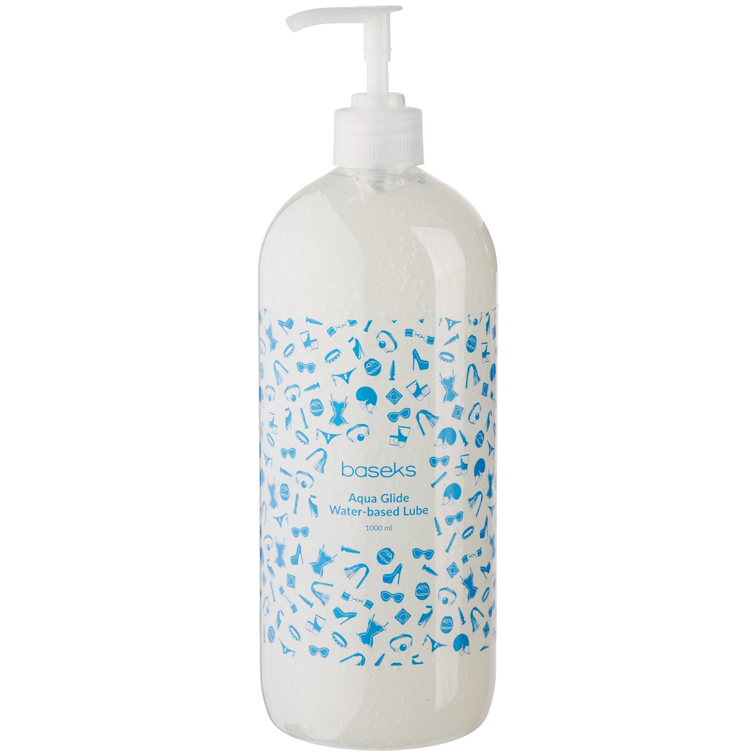 Baseks Aqua Glide Vattenbaserat Glidmedel 1000 ml - Klar