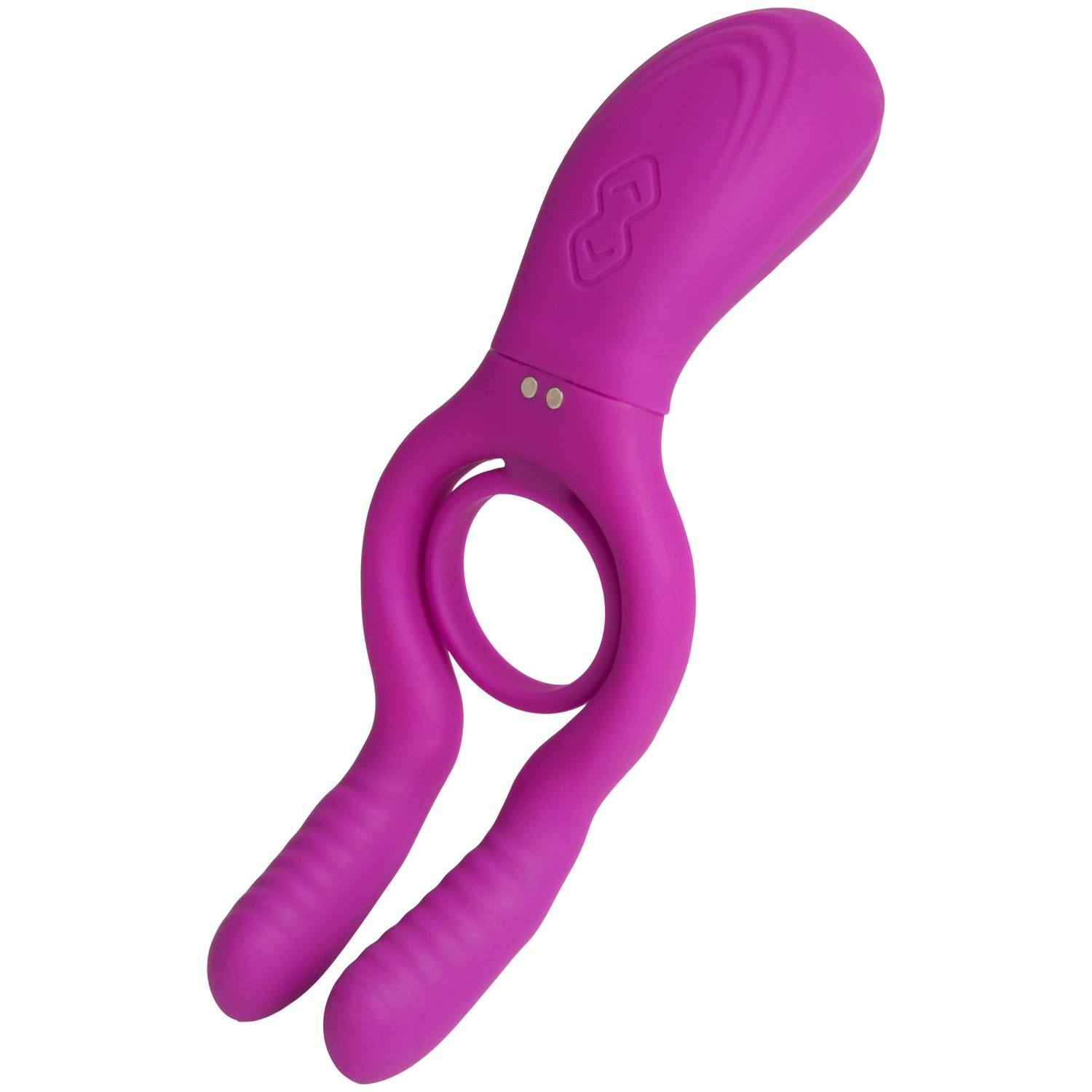 Baseks Dual Fun Par Penisring - Lila