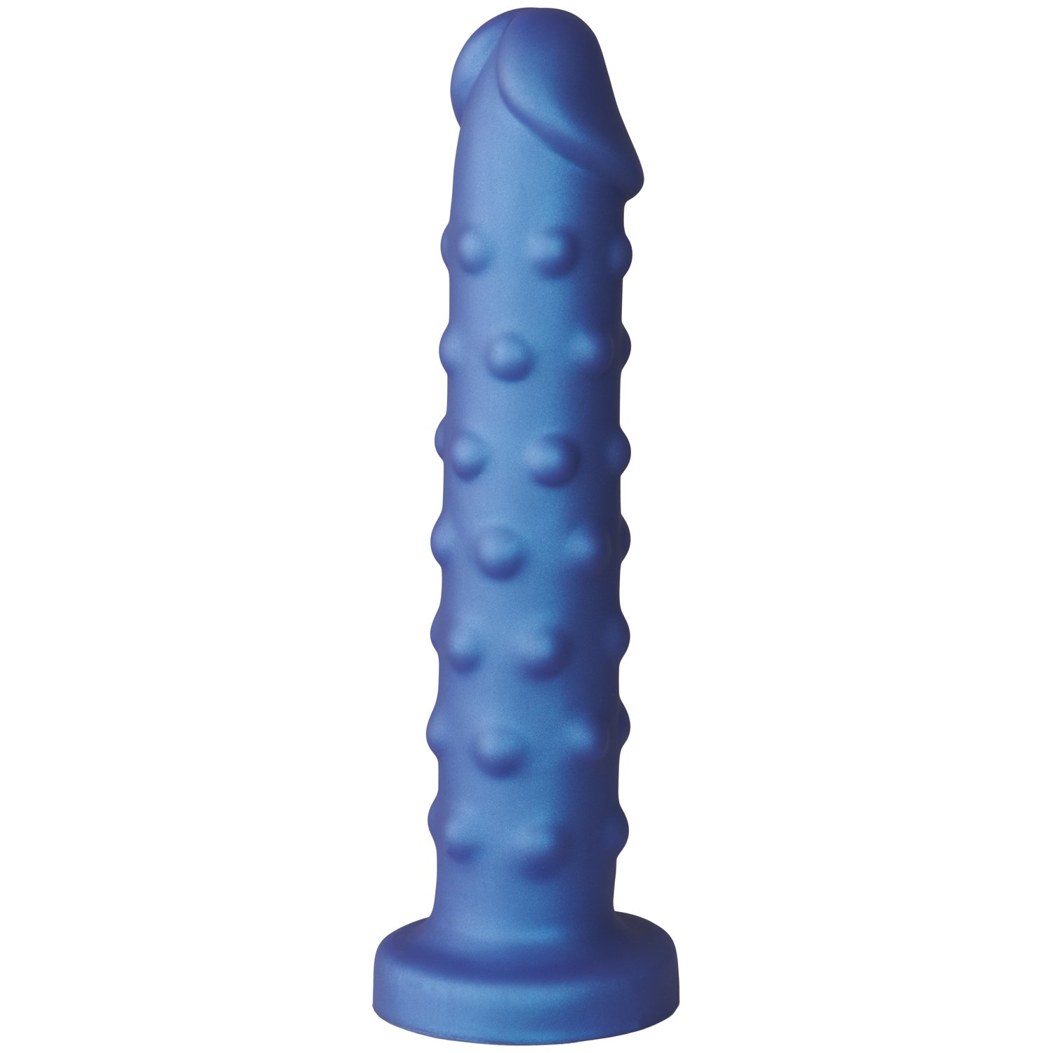 Baseks Nubby Stimulerande Dildo 19 cm - Purple