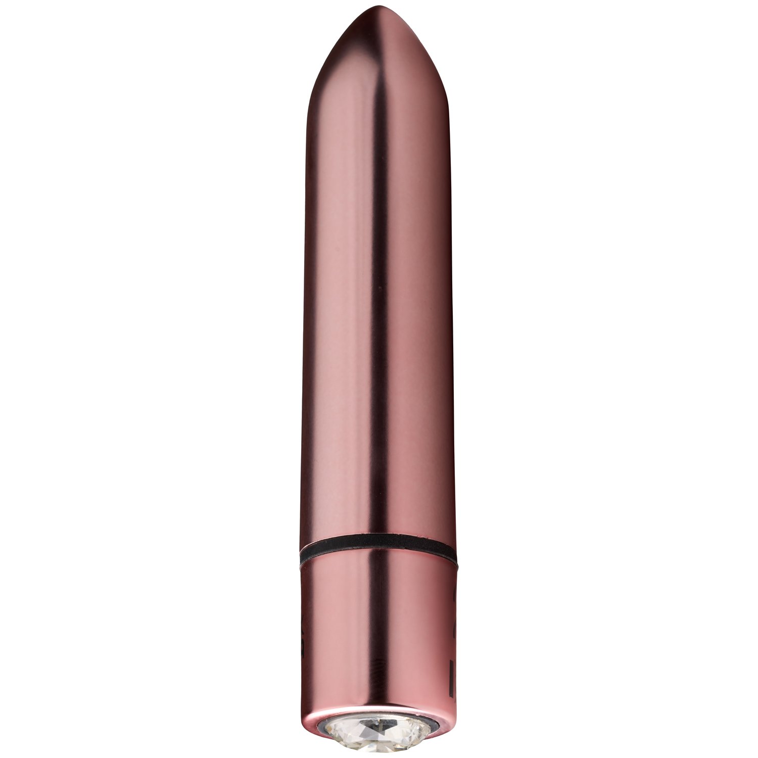 Baseks Uppladdningsbar Glamorous Jewel Bulletvibrator - Rose Gold