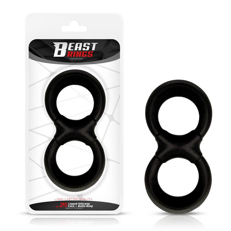 Beast Rings Dubbel Penisring 25 mm