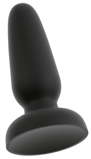 Black Velvet Liquid Silikon Buttplug - Medium