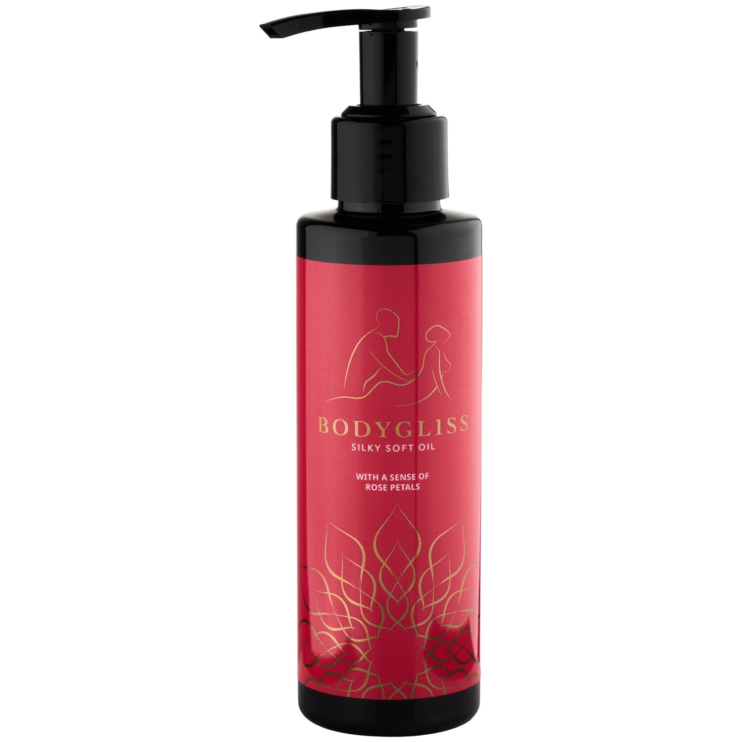 BodyGliss Massageolja med en Känsla av Rosenblad 150 ml - Klar