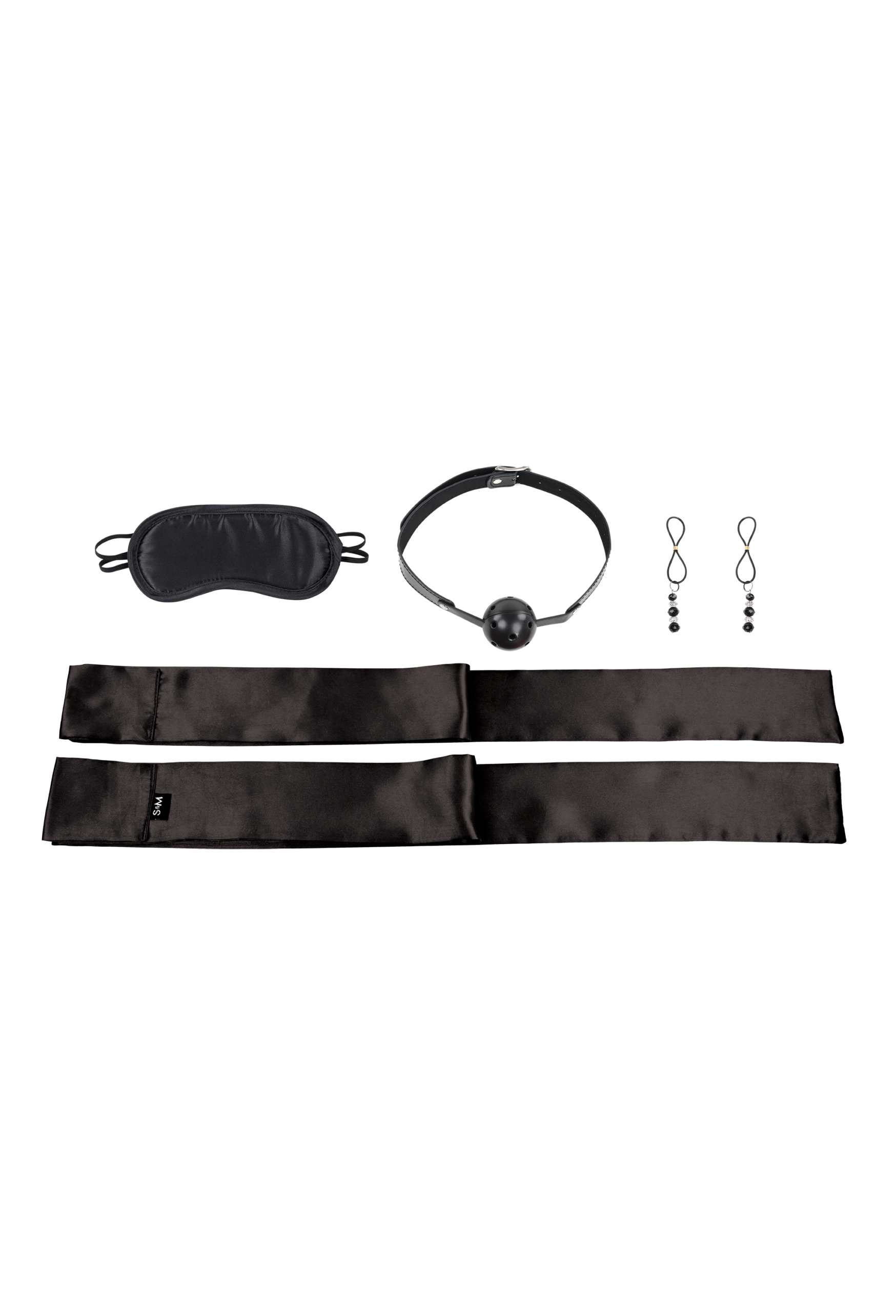 Bondage Kit Svart 5-delar