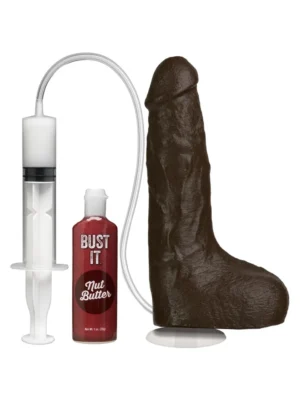 Bust It Squirting Realistic Cock Chocolate Sprutande dildo