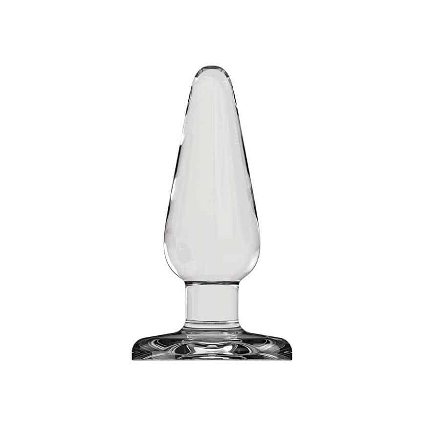 Buttplug, large - glas