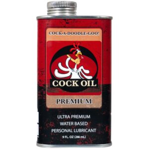 COCK OIL Vattenbaserat Glidmedel i Metallburk 266 ml - Klar