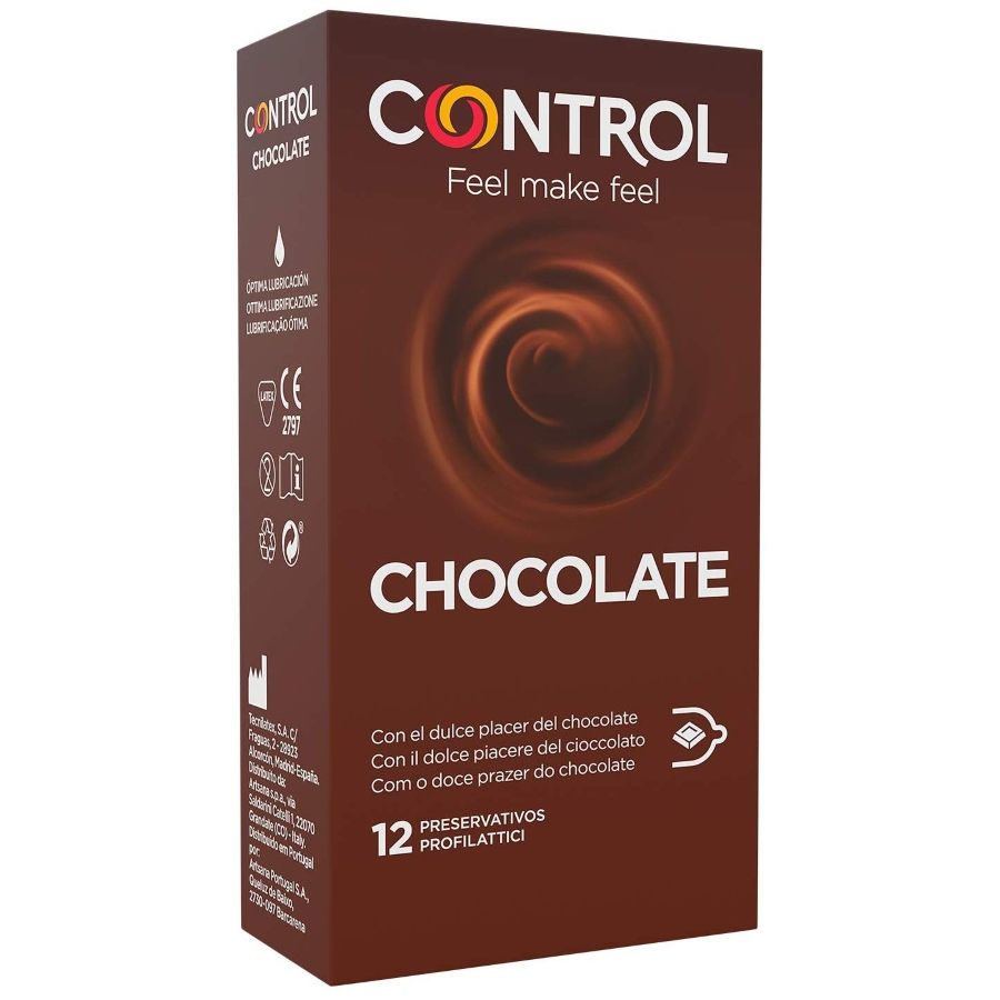 CONTROL - CHOCOLATE KONDOMER - 12 ST