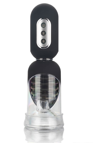 Cal Exotics Get Hard Head Pump Set Penispump med vibrator