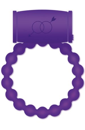 Casual Love Vibrating Cock Ring Purple Penisring med vibrator
