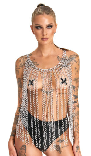 Chainmail Halsband och Kjol