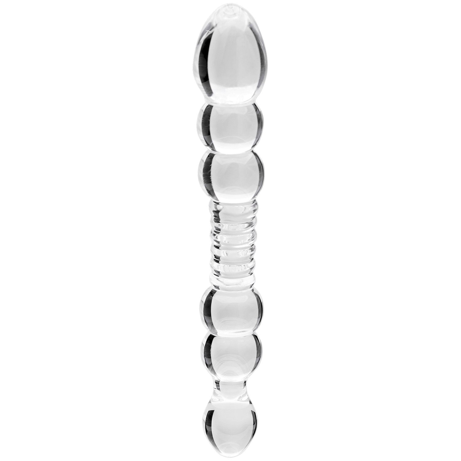 Clarity Elysian Serenade Glasdildo 21,6 cm - Klar