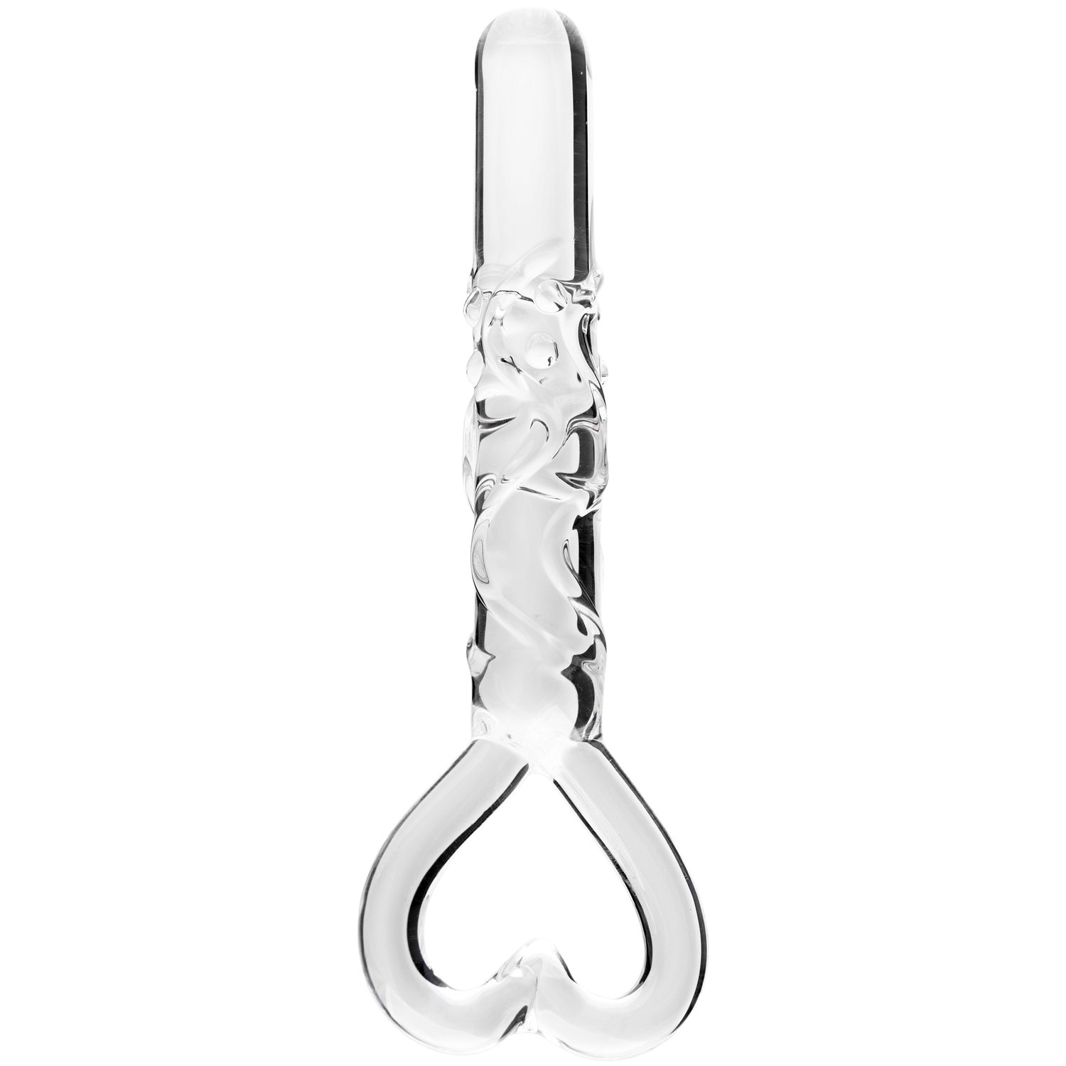 Clarity Hera's Caress Glasdildo - Klar