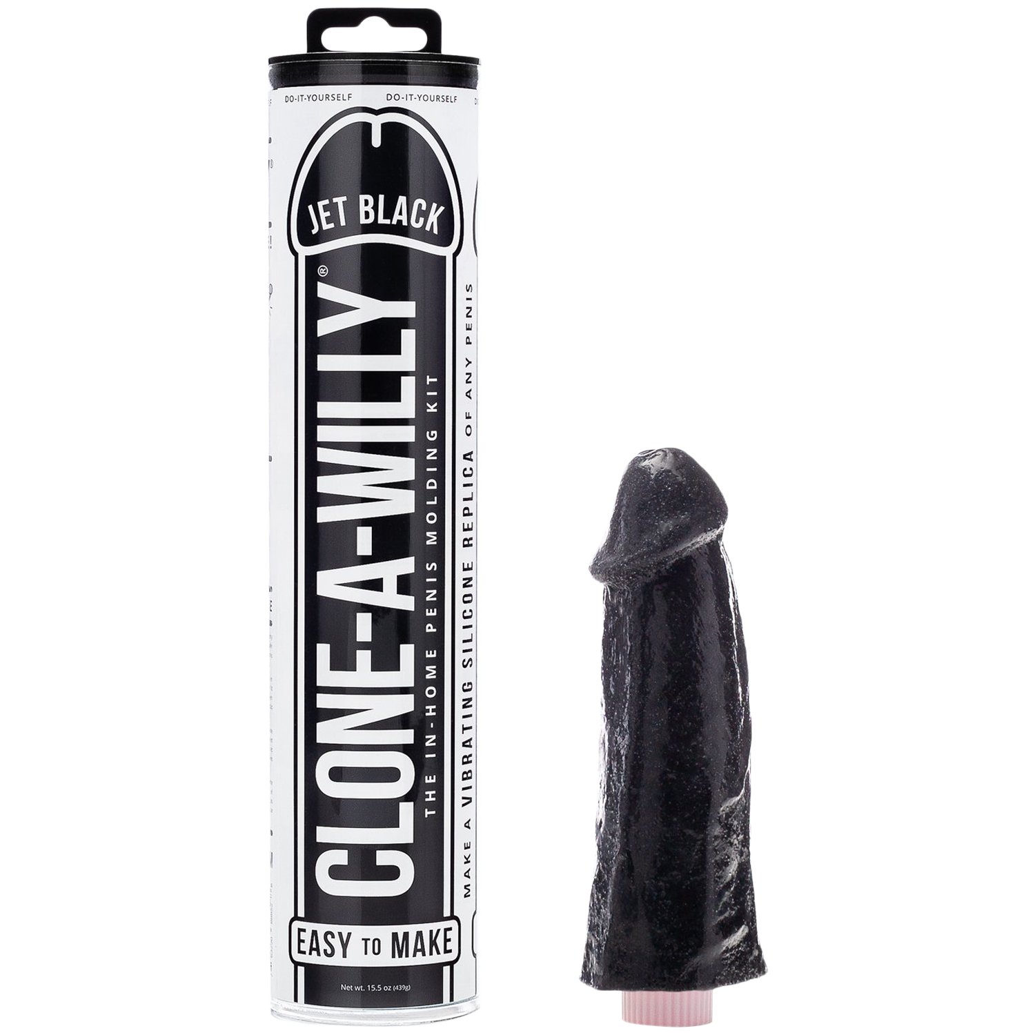 Clone-A-Willy DIY Homemade Dildo Kit Jet Black - Svart