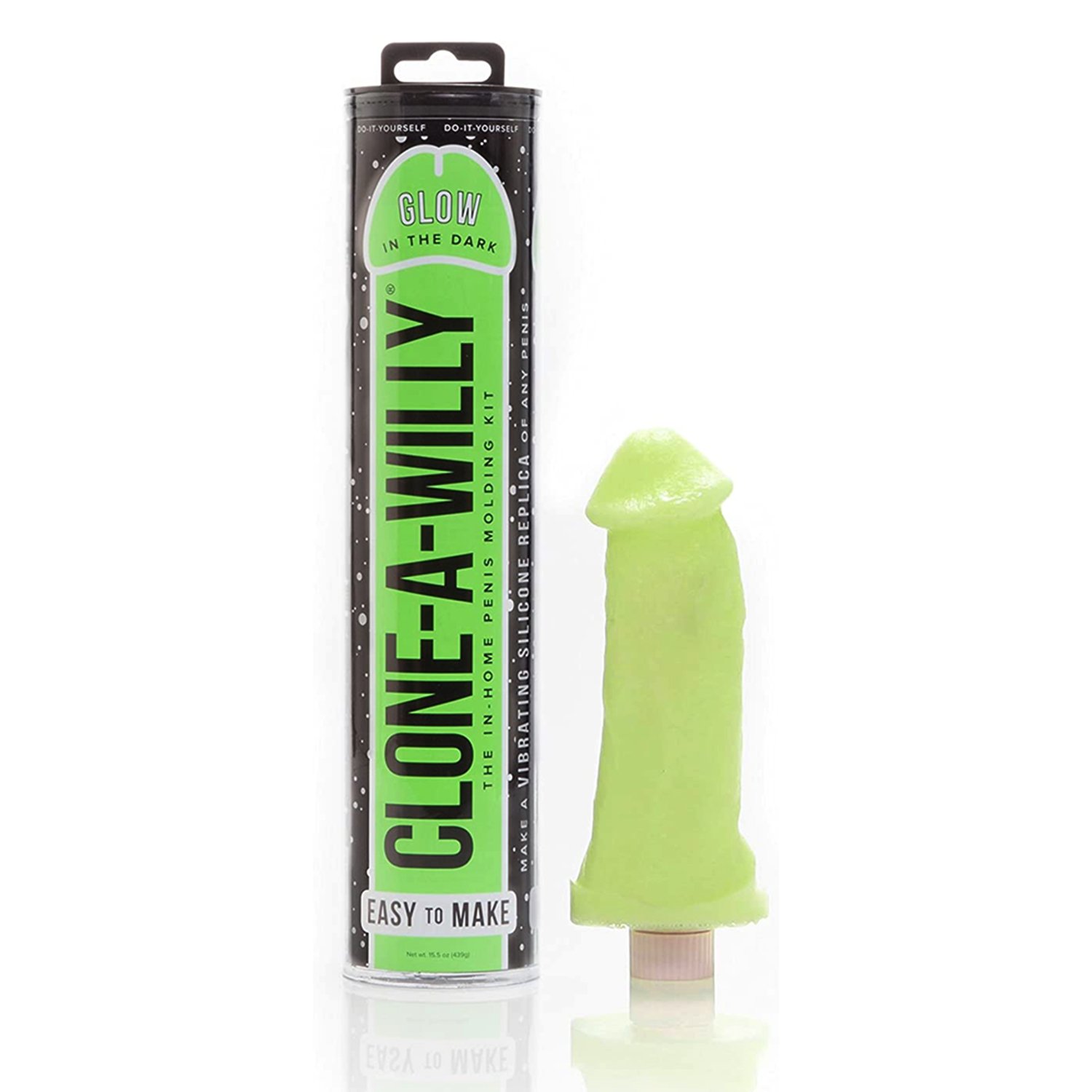 Clone-A-Willy Glow in the dark kit - Neongrön