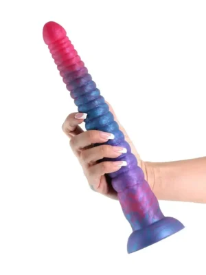 Colours Stacked Dildo Pink/Blue 30,5 cm
