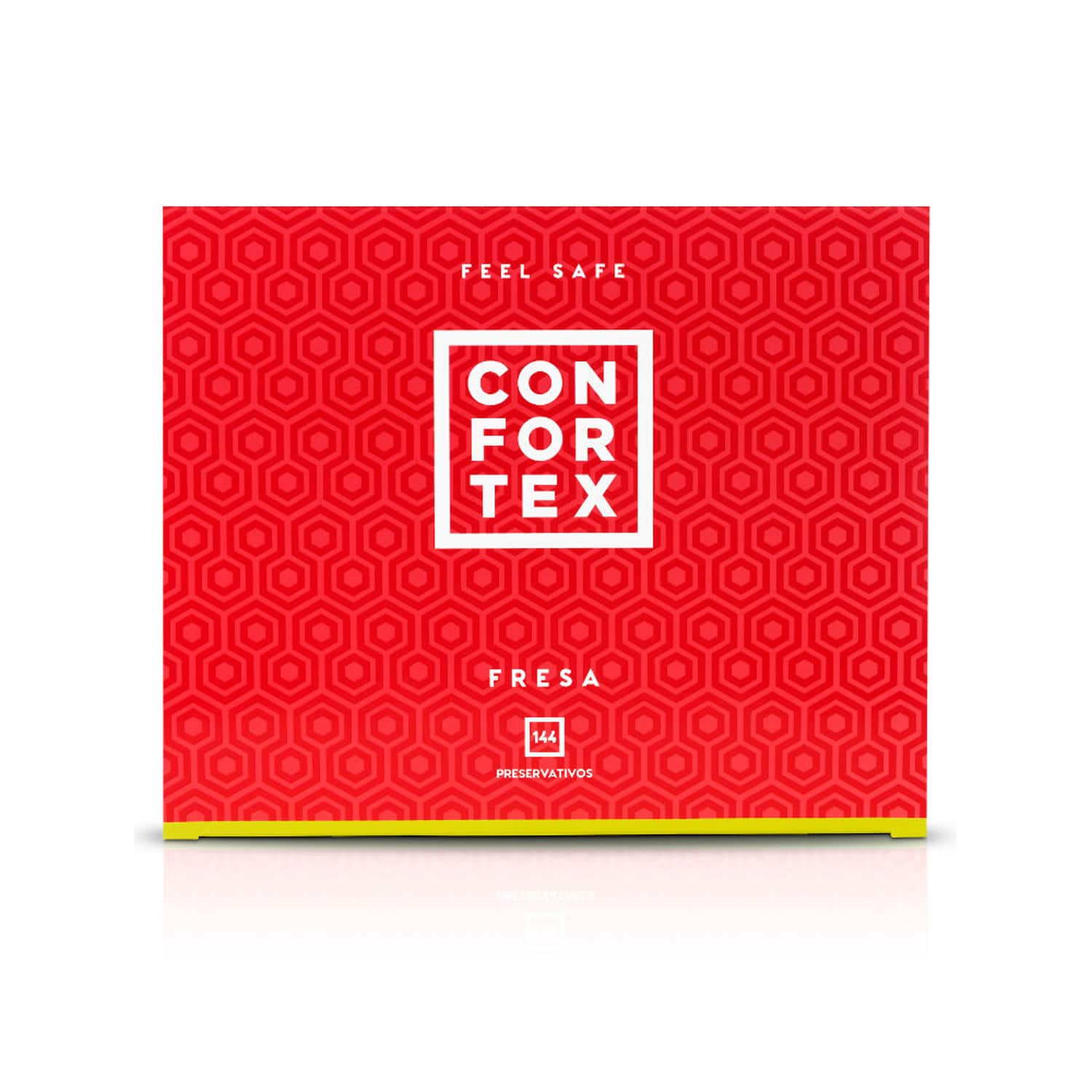 Confortex - Jordgubb Kondomer 144-pack