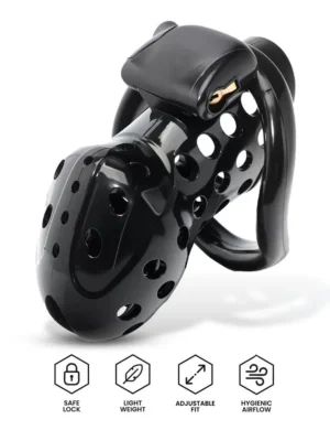 Convict Chastity Cage With Internal Lock Penisbur