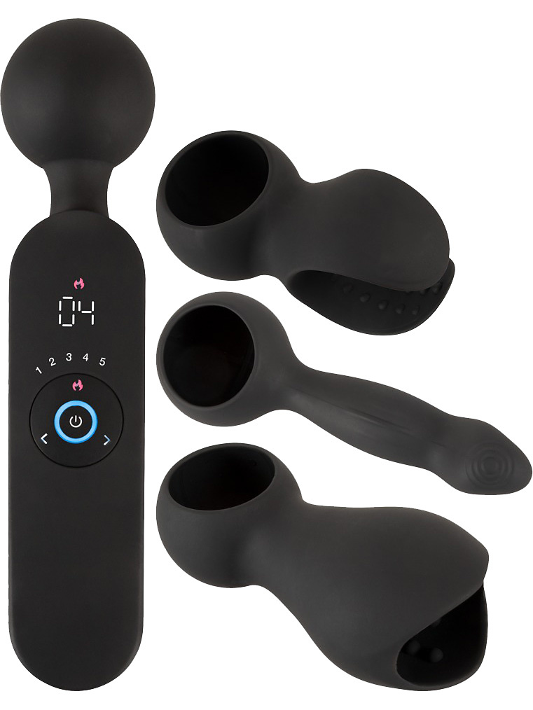 Couples Choice: Wand Vibrator + 3 tillbehör