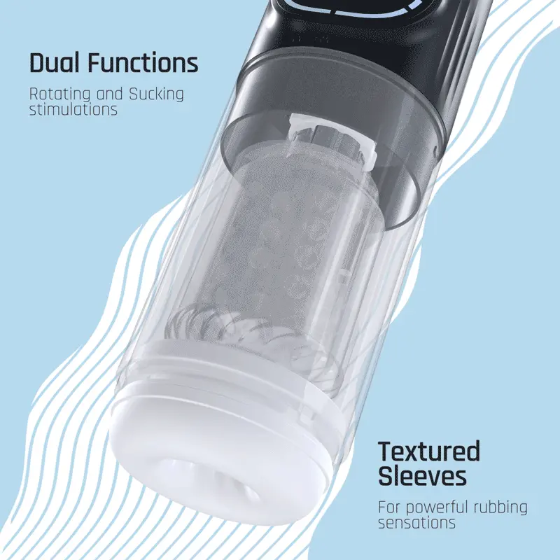 Cruizr CM07 Thrusting & Rotating Masturbator