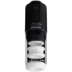 Cruizr CX10 Automatisk Masturbator - SvartVit