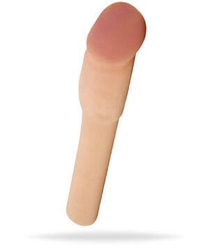 Cyberskin Vibrating 4' Penis Extension (Välj:: Brun)