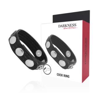DARKNESS - PENISRING I LÄDER