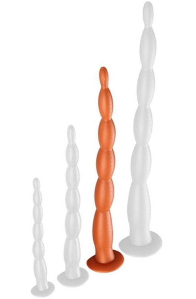Dildo Scale Beads 50cm Extra lång analdildo