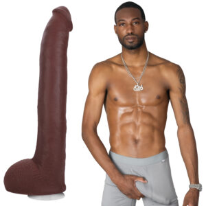 Doc Johnson Signature Cocks Hollywood Cash Dildo 29 cm - Brun