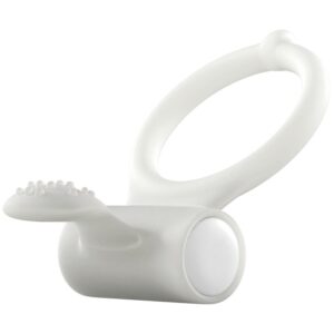 Dorcel Power Clit Självlysande Vibrerande Penisring - Vit