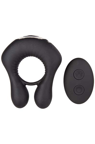 Dual Vibrating Rabbit Cock Ring With Wireless Remote Penisring med vibrator