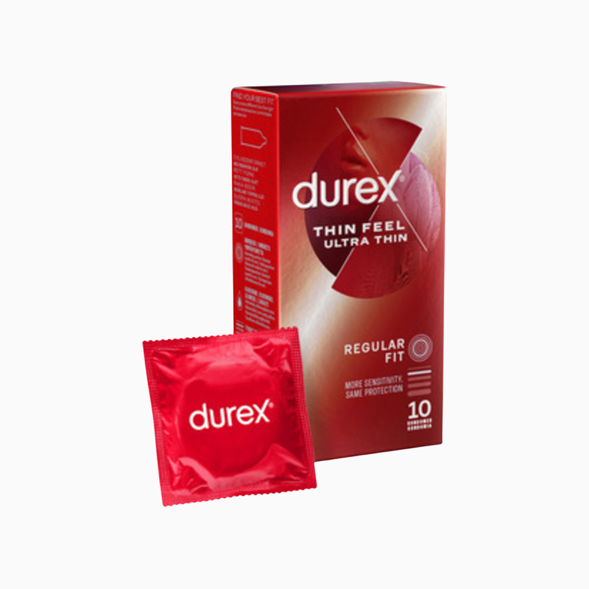 Durex Feel Ultra Thin 10-pack Tunna Kondomer