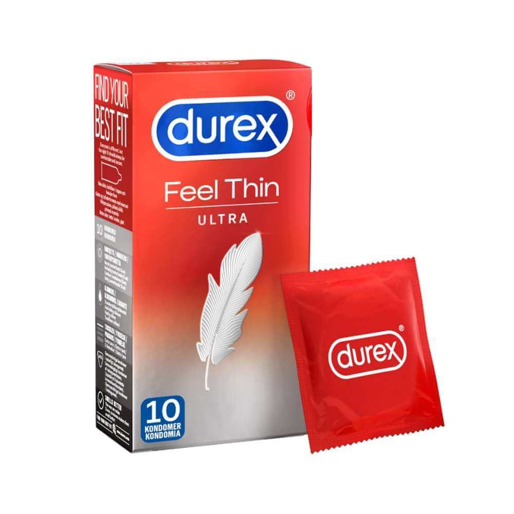 Durex Ultra Thin Kondomer - 10 st.