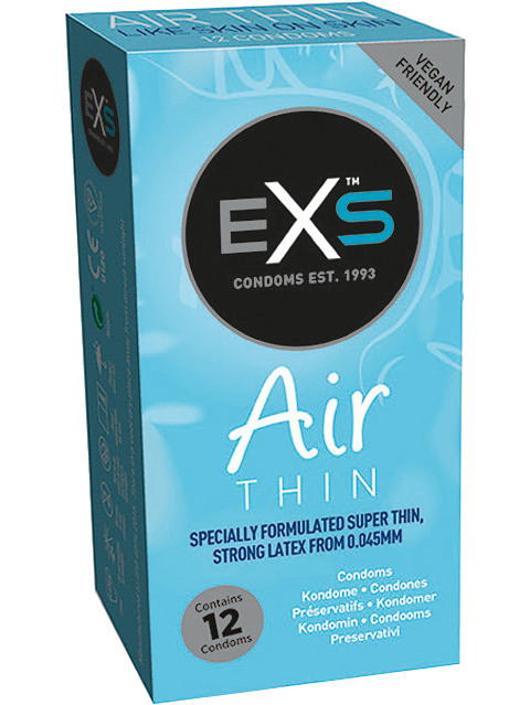 EXS: Air Thin Kondomer, 12-pack